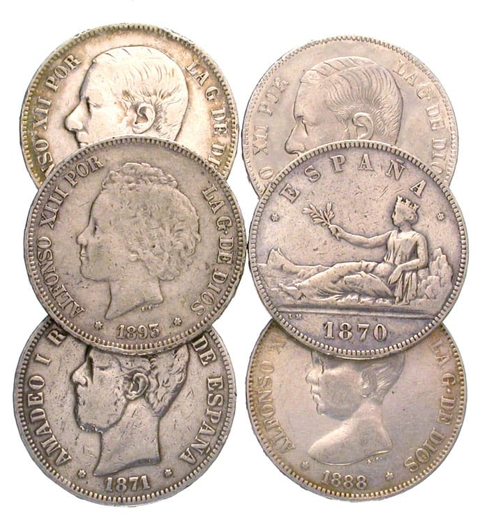 MONEDAS DE PLATA PARA INVERSION EN MADRID