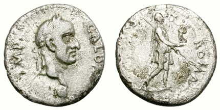 denario romano galba
