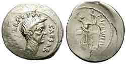 denario de plata