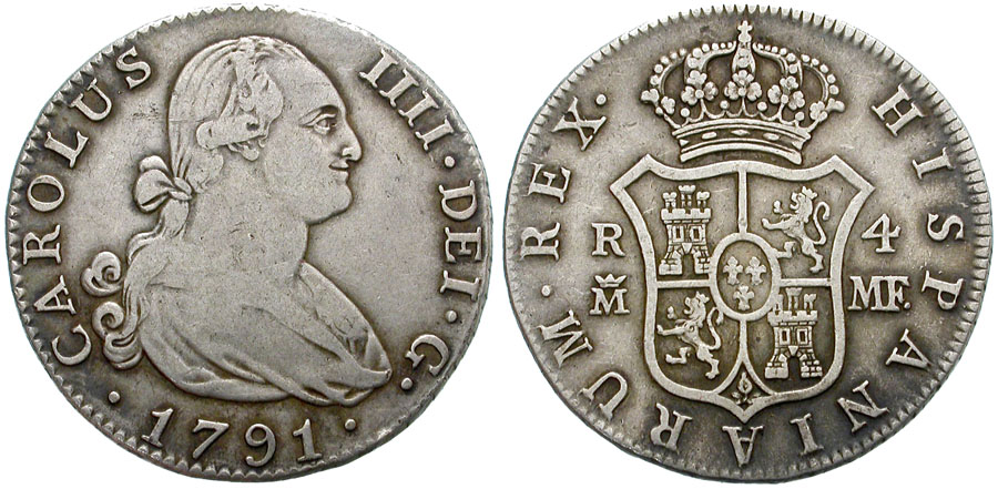 CARLOS IV. 4 REALES. MADRID