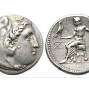 Compraventa de monedas romanas