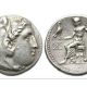 Compraventa de monedas romanas